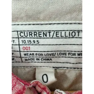 New Current Elliott Linen Cotton Blend Levee Western Plaid Shirt Dress Size 0‎ thumbnail 3