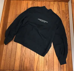 Abercrombie & Fitch Dark Navy Crewneck Sweater thumbnail 1