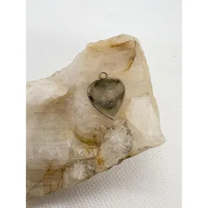Vintage‎ Sorority Heart Charm 1/20 12K Gold Filled Greek Letter Pendant 0.98g thumbnail 4