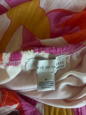 Floral Open Back Maxi Dress Multiple Size M thumbnail 3