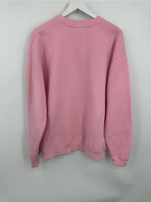 American Vintage Vintage Y2K I Love New York Pink Sweatshirt Size XL Streetwear Baggy thumbnail 7