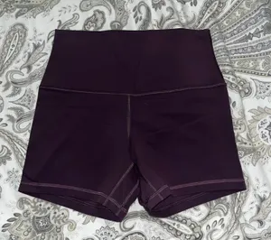 Lululemon Align 4” Biker Shorts Size 6 Grapę Thistle thumbnail 1