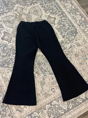 SHEIN Black Boot-Cut Flare Pants thumbnail 7