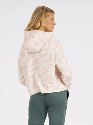 Vuori Beach Hoodie Bisque Camo Organic Cotton Pullover Sweatshirt XS Women’s thumbnail 2