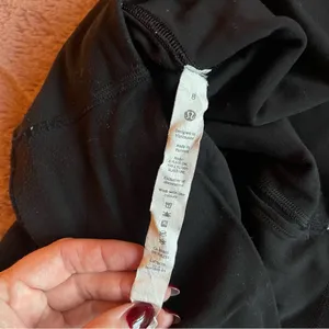 Lululemon Size 8 Align Tank and Black Biker Shorts thumbnail 8