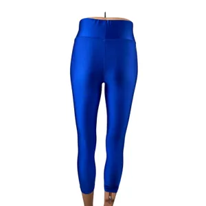 All Access Women's Blue High Rise Cropped Yoga Workout Athletic Leggings Pants S thumbnail 5