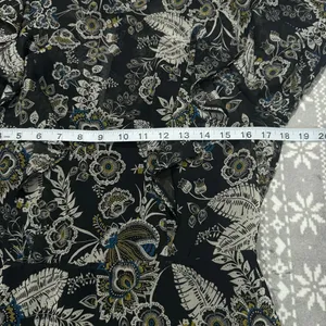 Bailey 44 Viola Floral Ruffle Chiffon Mini Dress Black Multi Size 6 Feminine‎ thumbnail 12