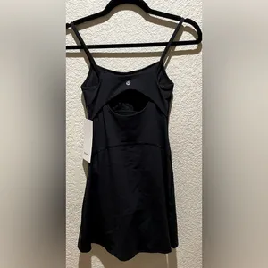 Lululemon NWT Align Cami Strap Black Dress Shorts Underneath Size 0 thumbnail 9