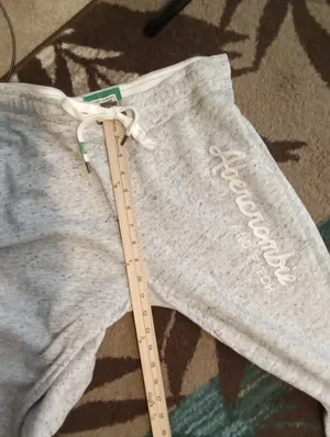 Abercrombie & Fitch Womens Small Logo Joggers Sweatpants Y2k Inspired Small thumbnail 11