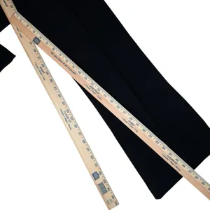 Spanx Pants M SPANXsmooth PerfectFit Black Ponte High Rise Flare Stretch Pull On thumbnail 8