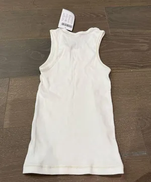 NWT white brandy melville tank top thumbnail 1