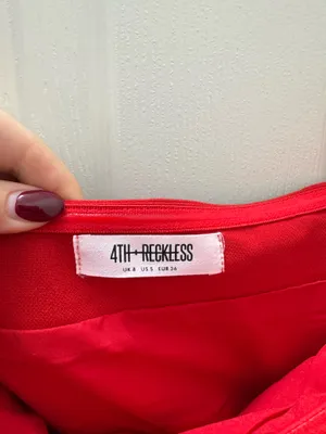 Red mini dress  thumbnail 5