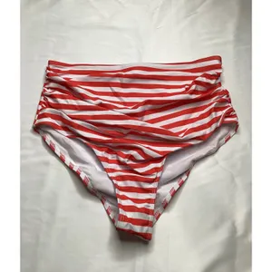 Adisputent Womens Patriotic Stars Stripes Ruffle Bikini Set Blue Red White‎ M thumbnail 4