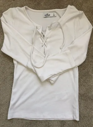 White Long Sleeve thumbnail 1