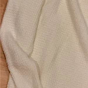 Free People‎ NWT Cream Cowl Neck oversized Sweater small thumbnail 3