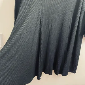 Natural Life Oversized Tunic Dress One Size Long Sleeve Button Front thumbnail 6