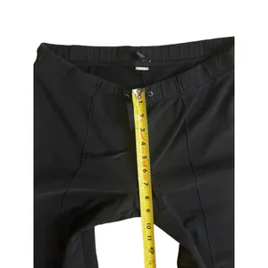 Vintage 2003 GAP Low Rise Flare Yoga Pants S Black Y2K Stretch Drawstring 0606 thumbnail 5