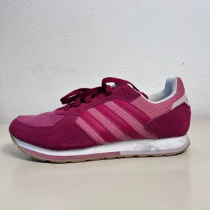 Adidas Women’s Pink Low Top Lace-Up Sneakers Size US‎ 8.5 B43788 thumbnail 6