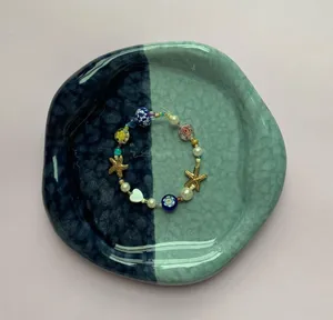 Handmade Starfish Beaded Bracelet thumbnail 2