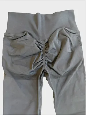 Halara Seamless Flow Scrunch Butt Side Ribbed Butt Lifting Leggings thumbnail 2