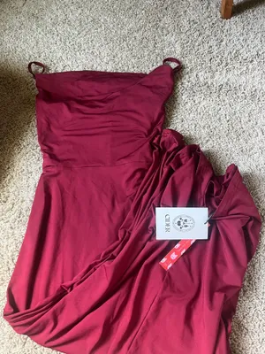 Cider Cowl Neck Dress Midi thumbnail 3