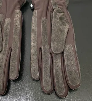 ISOTONER Stretch Leathers Brown Genuine Leather Gloves One Size thumbnail 10