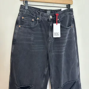 NWT - Urban Outfitters Puddle High Waist Denim Wide Leg Jean Goth Grunge thumbnail 4