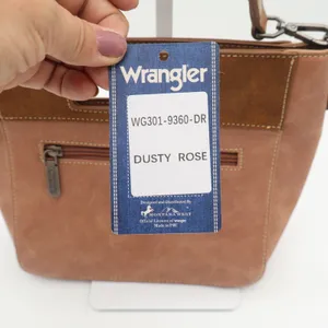 Wrangler Dusty Rose Western Aztec Crossbody Bag thumbnail 7