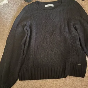 Abercrombie cable knit‎ sweater L thumbnail 9
