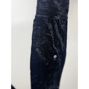 Lululemon Pants Womens 6 Black Velvet Joggers Elastic Waist Pockets Lounge thumbnail 14