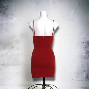 For Love And Lemons Red V Neck Mini Dress Size Large NWT thumbnail 2