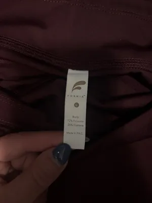 Burgundy Fornia Leggings thumbnail 2