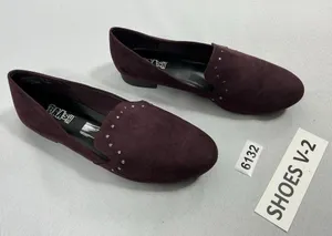 Womans Brash Slipon Loafers 7 W Purple Stud Accents NWOT thumbnail 1