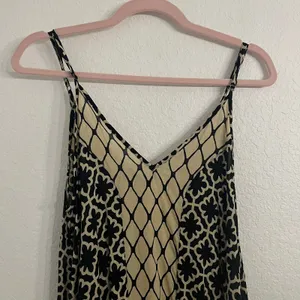 Haute Hippie Maxi Swing Dress XS Boho Beachy Cover Up Cotton Resortwear Festival thumbnail 3