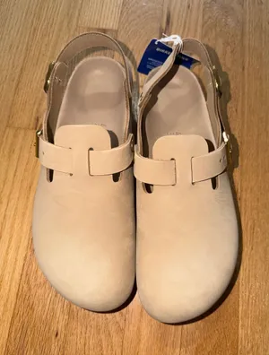 NWT Birkenstock Tokio Hex Clog in Sandcastle Sz 41 thumbnail 1