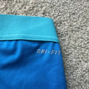 Blue Nike Pro Spandex Shorts Dri-Fit Like New Size S thumbnail 5