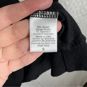 Beyond‎ Yoga Black Modal Lightweight Go Getter Hoodie thumbnail 5