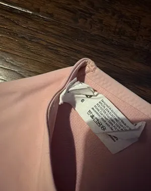 Size 6 cloudline sports bra light pink thumbnail 4