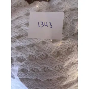 LRG White Knit Cropped Cardigan Long Sleeve Tie Front Shrug Boho Granny Cottage thumbnail 5