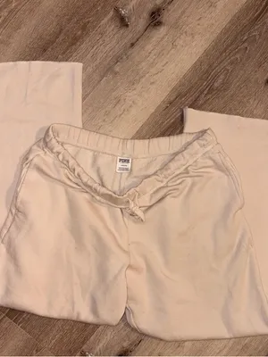 PINK Victoria's Secret Flare Sweat Pants with Foil Logi thumbnail 2