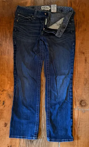 Ariat Jeans Bootcut Women’s Mid-Rise straight 33S thumbnail 1