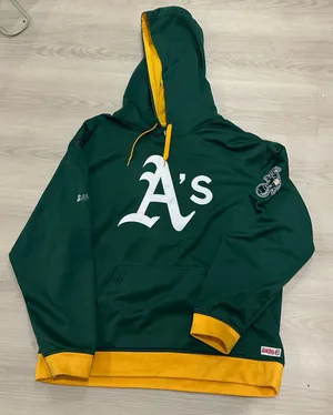 Oakland Athletics Sweatshirt Green Size L thumbnail 1