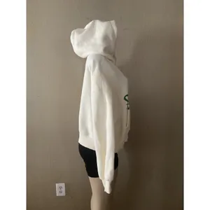 PacSun Unisex Small Butter Yellow Graphic Hoodie Find Beauty Floral Oversized thumbnail 5