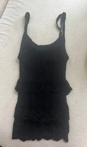 White House | Black Market Black tank top thumbnail 1