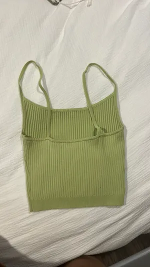 Green LA Hearts Top Crop PacSun thumbnail 2