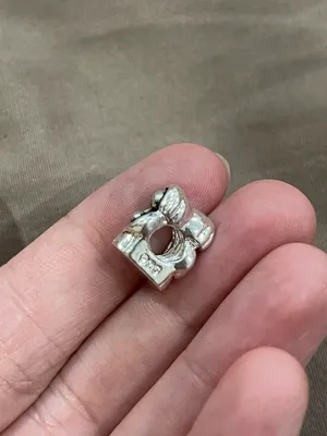 Loose Bead Charm Fit All Bracelet Ale Silver Mom daughter mother child baby kid thumbnail 2