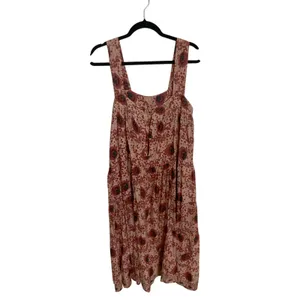 Natalie Martin Pink Floral Boho Midi Dress size small‎ thumbnail 6