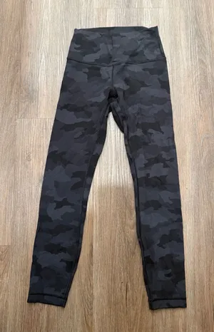 Lululemon Wunder Pant 25 Heritage 365 Camo Deep Coal‎ Multi LW5BSPS 4 thumbnail 1