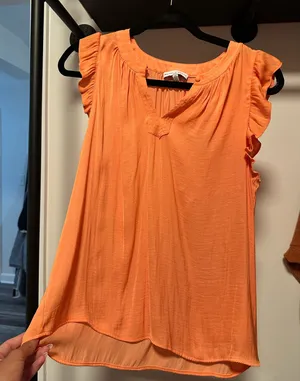 Blouse Orange thumbnail 1