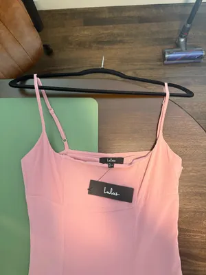 Lulus Light Pink Chiffon Drop Waist Maxi Dress thumbnail 6